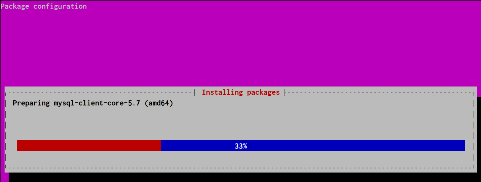 Use ubuntu's tasksel to install LAMP family bucket